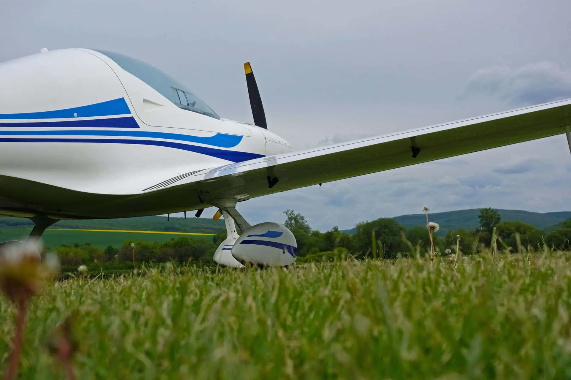 Image of a small aircraft similar to the one a California pilot suspected of flying under the influence used.
